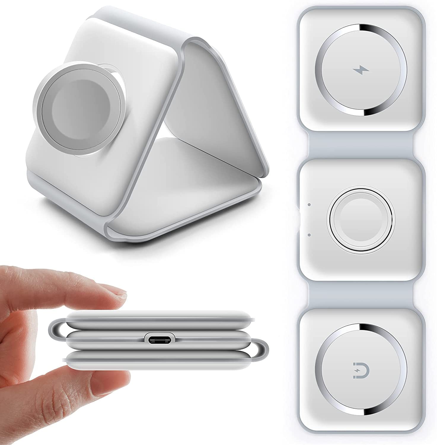 3-in-1 Wireless Charging Pad - Lees Store