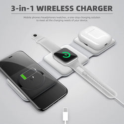 3-in-1 Wireless Charging Pad - Lees Store