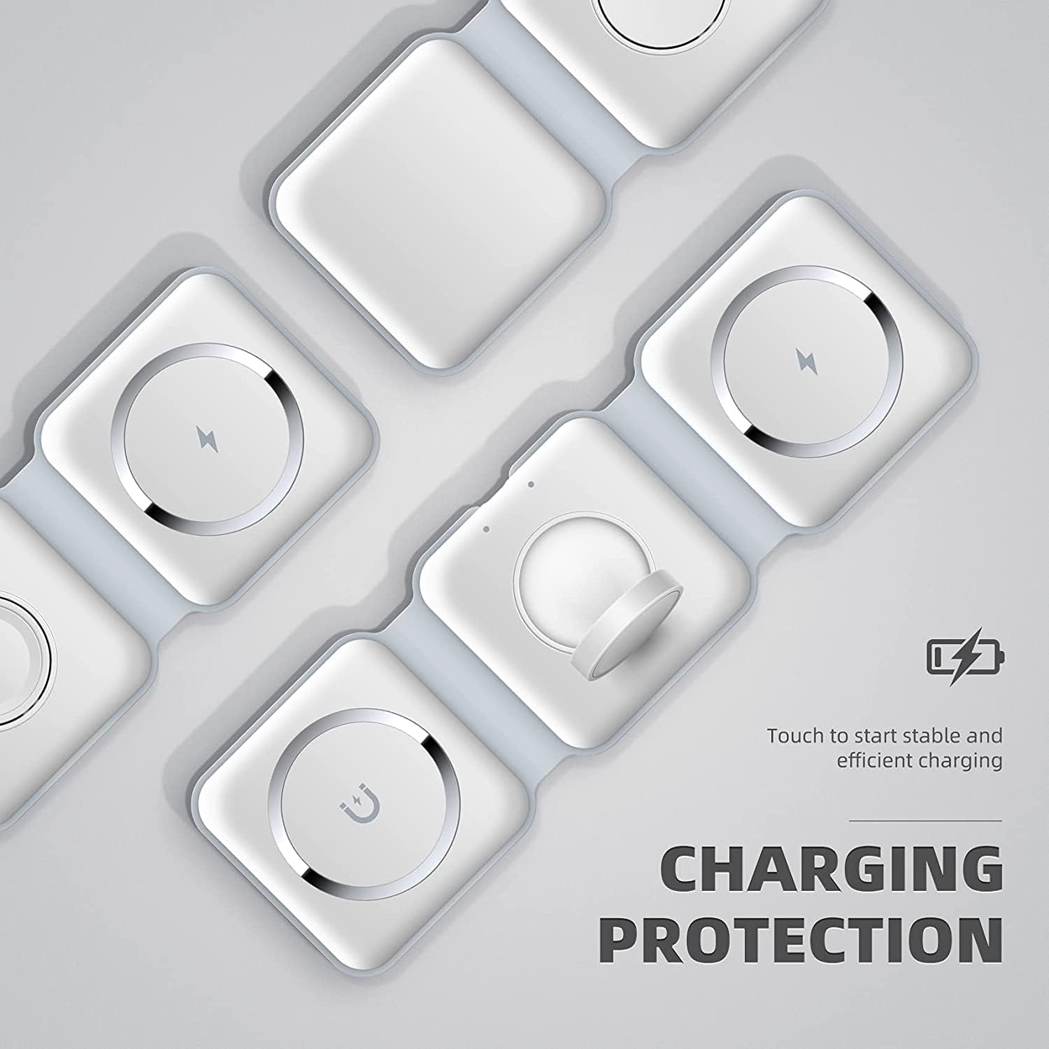 3-in-1 Wireless Charging Pad - Lees Store