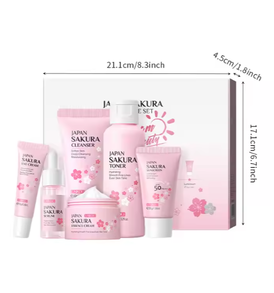 Japan Sakura - Skin Care Set (Original) - Lees Store