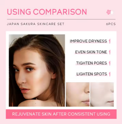 Japan Sakura - Skin Care Set (Original) - Lees Store