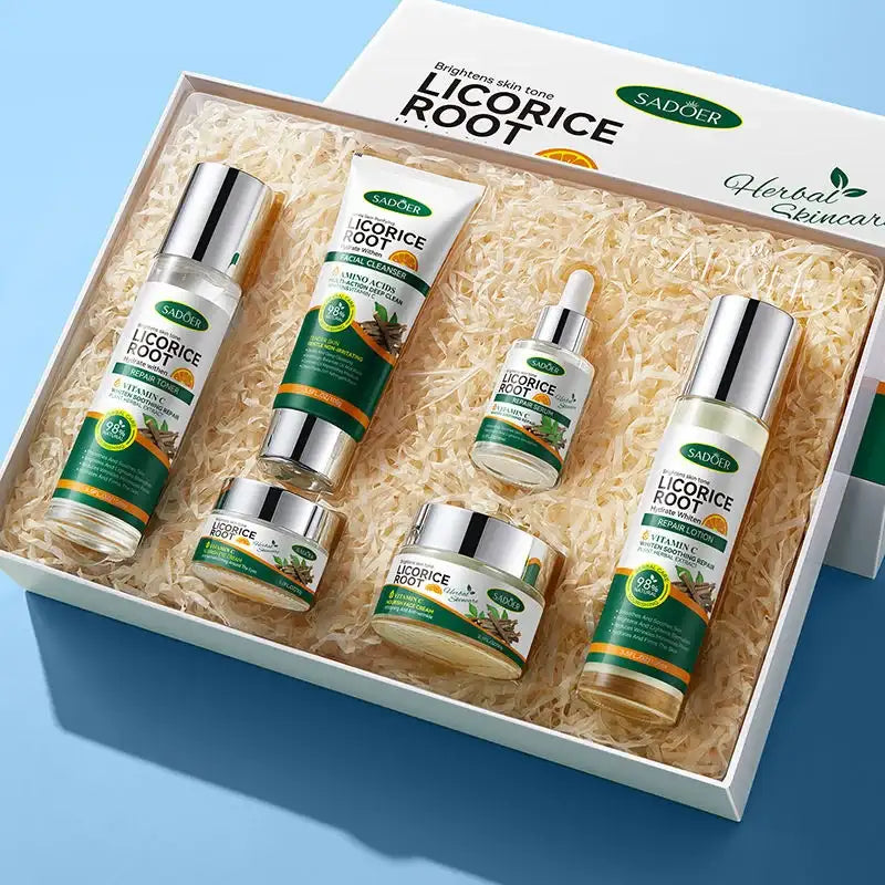 Sadoer - Licorice Root Whitening Skin Care Set (Original) - Lees Store