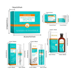 Eelhoe - Argan Oil Hydrating Hair Care Set (Original) - Lees Store
