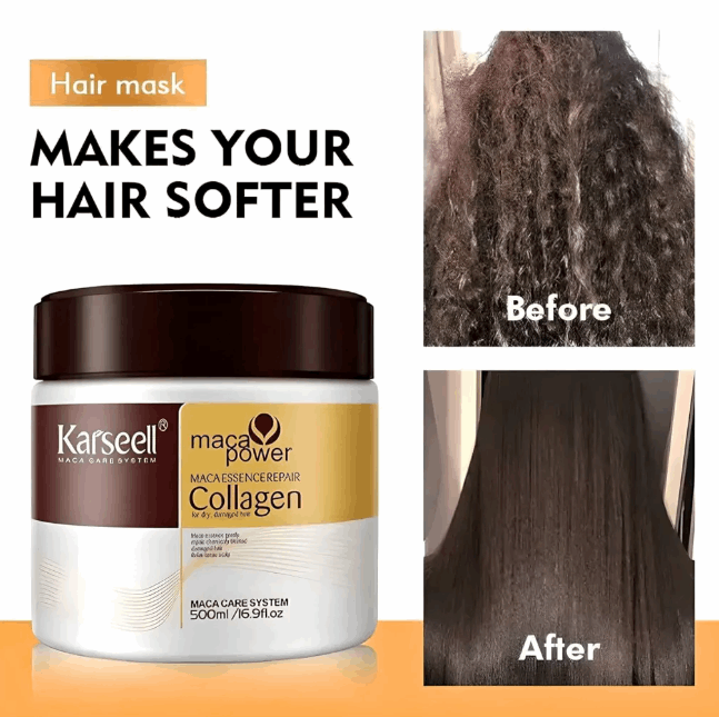 Karseell Collagen Hair Treatment - Deep Repair Mask 500ml - Lees Store