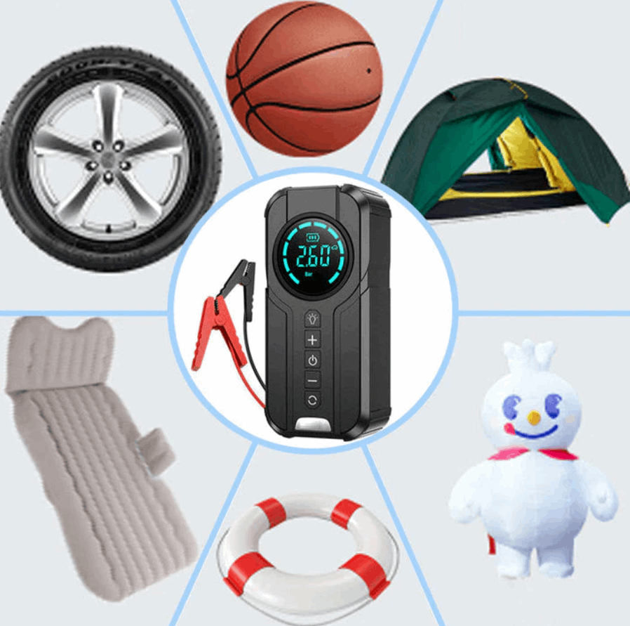 Jump Starter With Air Pump © - Lees Store