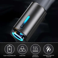 Car Air Fresheners Natural French Perfume Lasts 45 Days, Portable Waterless Car Diffuser Air Freshener Car Aromatherapy Diffuser, Adjust Concentration Scent