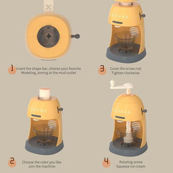 Ice Cream Maker Set for Kids
