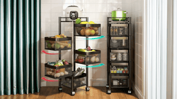 Multi-Tier Rolling Storage Cart  ©