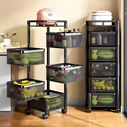 Multi-Tier Rolling Storage Cart  ©
