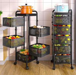 Multi-Tier Rolling Storage Cart  ©