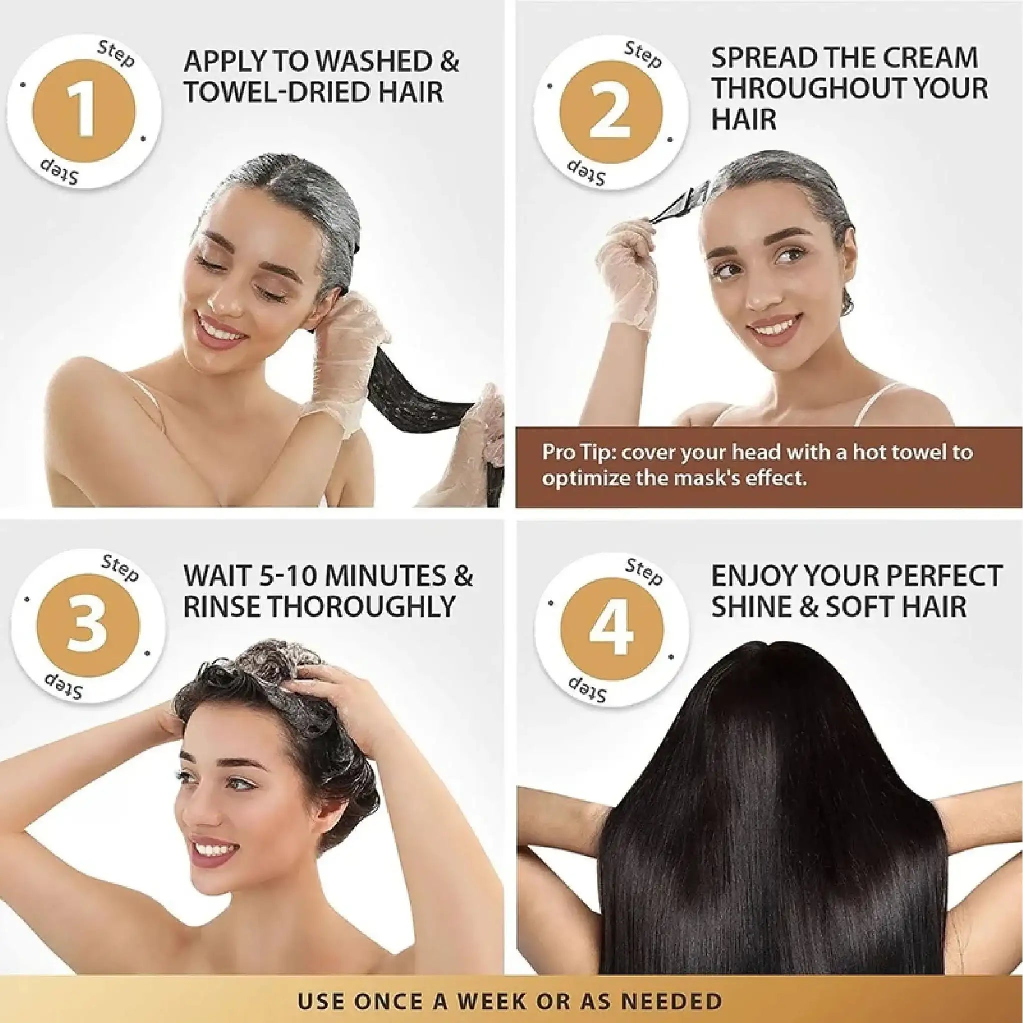 Karseell Collagen Hair Treatment - Deep Repair Mask 500ml - Lees Store
