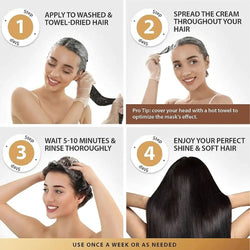 Karseell Collagen Hair Treatment - Deep Repair Mask 500ml - Lees Store